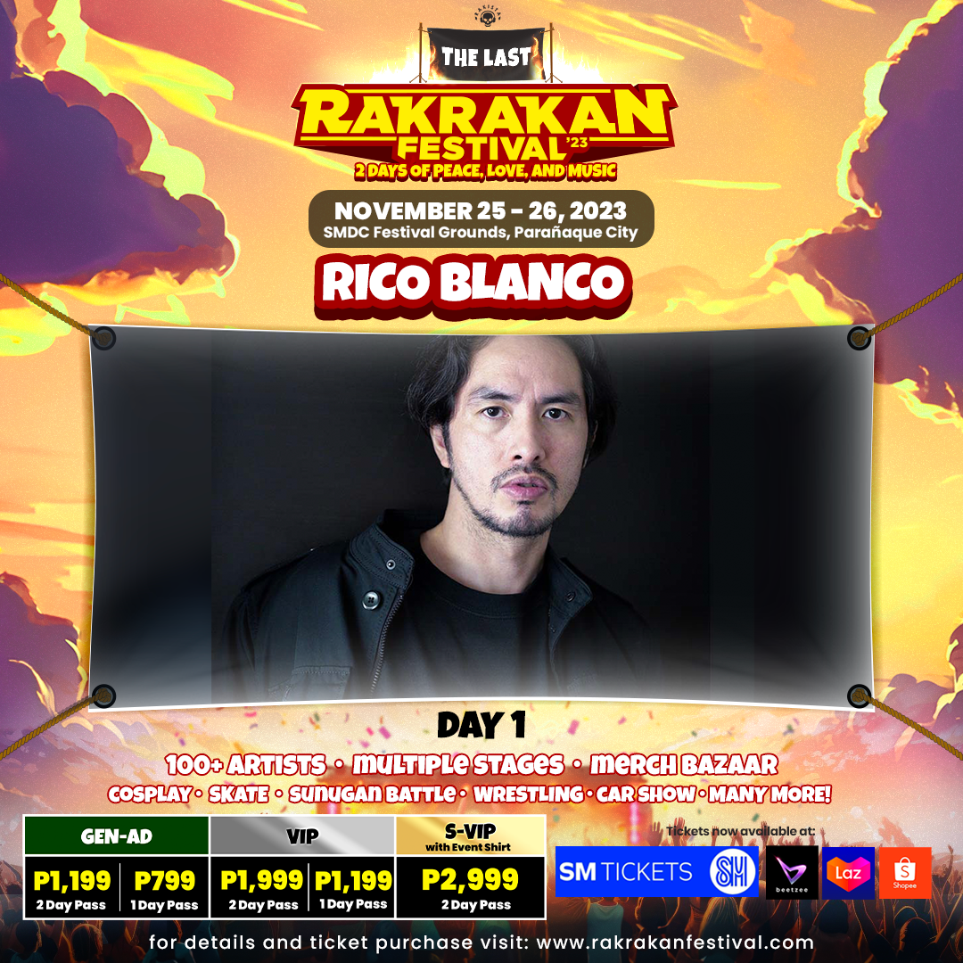 RAKRAKAN Festival 2023 more bands and free bus transportation from Manila  to Clark and Clark to Manila